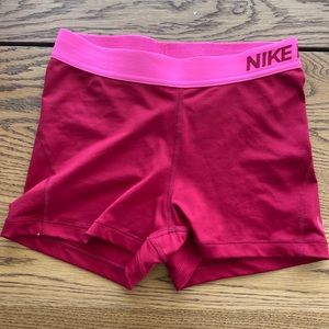 Nike spandex shorts